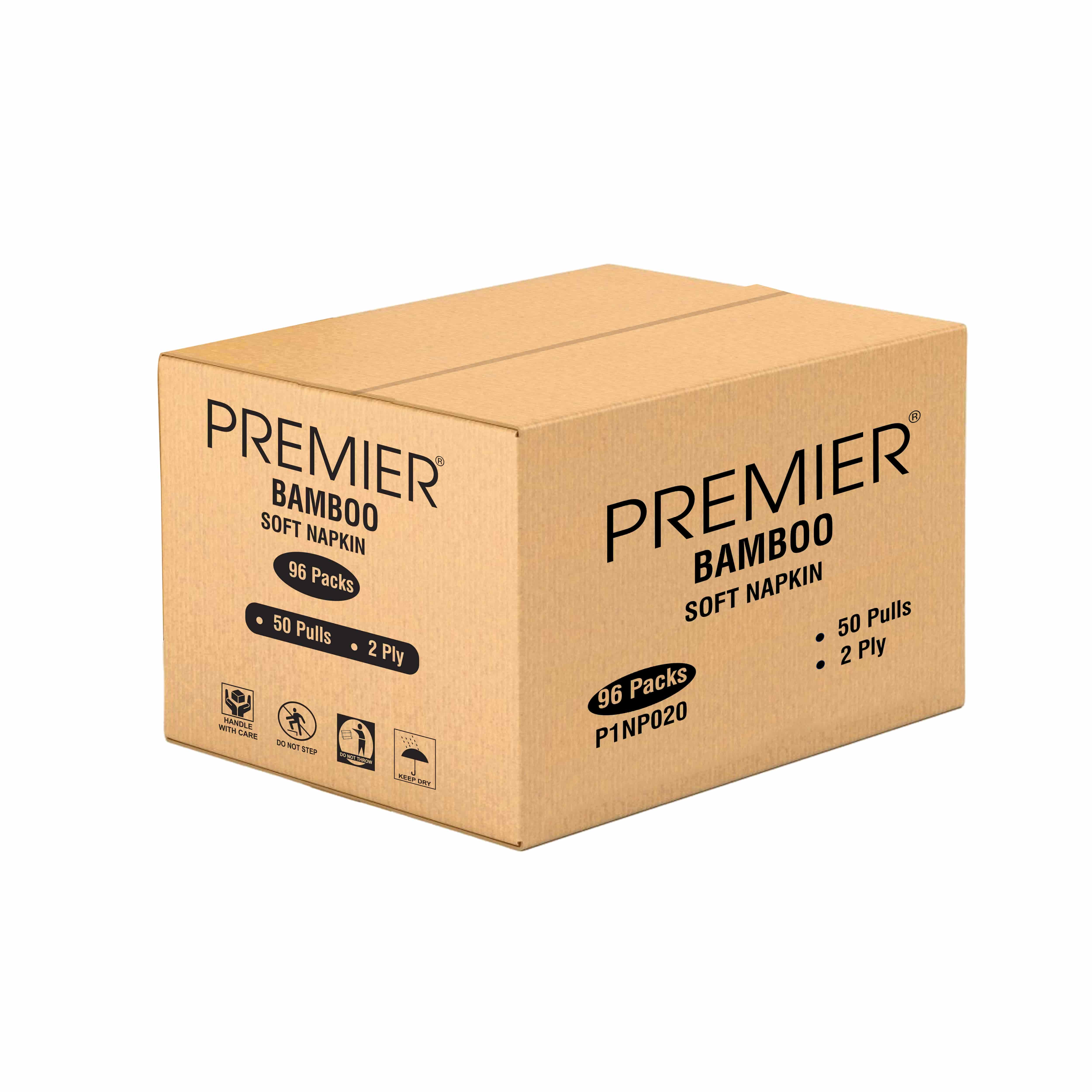 Premier Bamboo Super Soft Napkin 2 ply 50 Pulls